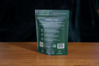A green stand-up pouch package for Bioactive Live Cultures CleanUp Crew