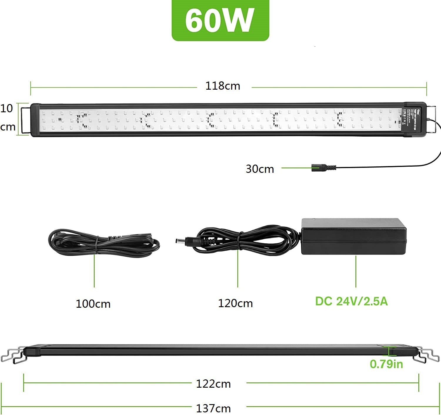 Smart Bluetooth Full Spectrum Aquarium Light