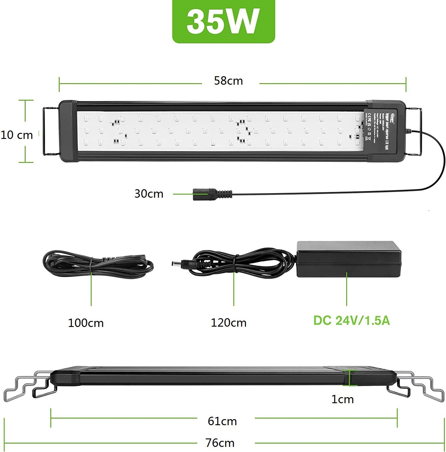 Smart Bluetooth Full Spectrum Aquarium Light