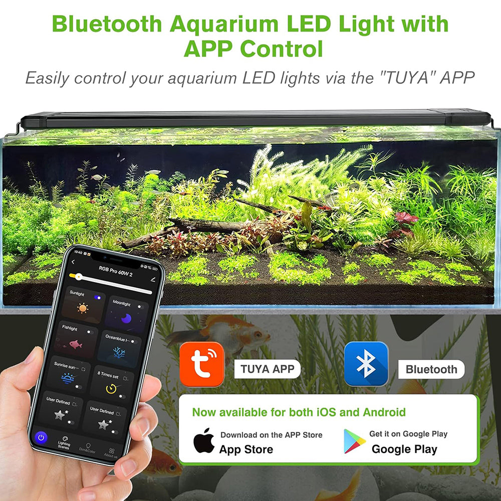Smart Bluetooth Full Spectrum Aquarium Light