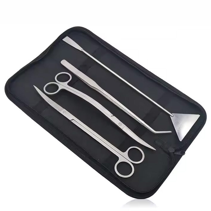 Scaping Tool Kit - 4 Piece Stainless Steel Set
