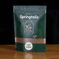 Front of the Leaf & Scape live springtail culture pack, showing the product label